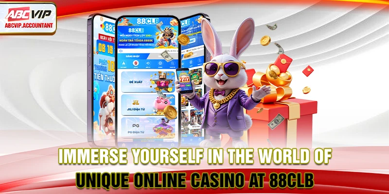 Immerse yourself in the world of unique online Casino at88CLB Immerse yourself in the world of unique online Casino at88CLB